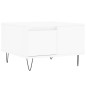 vidaXL Couchtisch Weiß 55x55x36,5 cm Holzwerkstoff vidaXL Couchtisch Weiß 55x55x36,5 cm Holzwerkstoff