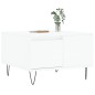 vidaXL Couchtisch Weiß 55x55x36,5 cm Holzwerkstoff vidaXL Couchtisch Weiß 55x55x36,5 cm Holzwerkstoff