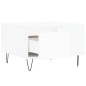 vidaXL Couchtisch Weiß 55x55x36,5 cm Holzwerkstoff vidaXL Couchtisch Weiß 55x55x36,5 cm Holzwerkstoff