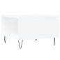 vidaXL Couchtisch Weiß 55x55x36,5 cm Holzwerkstoff vidaXL Couchtisch Weiß 55x55x36,5 cm Holzwerkstoff