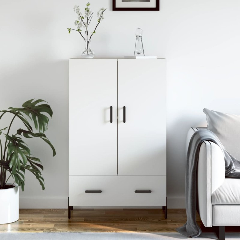 vidaXL Highboard Weiß 69,5x31x115 cm Holzwerkstoff vidaXL Highboard Weiß 69,5x31x115 cm Holzwerkstoff