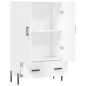 vidaXL Highboard Weiß 69,5x31x115 cm Holzwerkstoff vidaXL Highboard Weiß 69,5x31x115 cm Holzwerkstoff