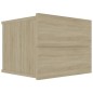 vidaXL Nachttische 2 Stk. Sonoma-Eiche 40x30x30 cm Holzwerkstoff vidaXL Nachttische 2 Stk. Sonoma-Eiche 40x30x30 cm Holzwerkstoff