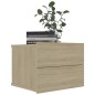 vidaXL Nachttische 2 Stk. Sonoma-Eiche 40x30x30 cm Holzwerkstoff vidaXL Nachttische 2 Stk. Sonoma-Eiche 40x30x30 cm Holzwerkstoff