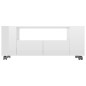 vidaXL TV-Schrank Hochglanz-Weiß 120x35x48 cm Holzwerkstoff vidaXL TV-Schrank Hochglanz-Weiß 120x35x48 cm Holzwerkstoff