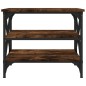 vidaXL Beistelltisch Räuchereiche 55x38x45 cm Holzwerkstoff vidaXL Beistelltisch Räuchereiche 55x38x45 cm Holzwerkstoff