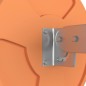vidaXL Verkehrsspiegel Konvex Outdoor Orange Ø30 cm Polycarbonat vidaXL Verkehrsspiegel Konvex Outdoor Orange Ø30 cm Polycarbonat