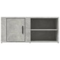 vidaXL TV-Schrank Betongrau 80x31,5x36 cm Holzwerkstoff vidaXL TV-Schrank Betongrau 80x31,5x36 cm Holzwerkstoff