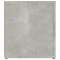 vidaXL TV-Schrank Betongrau 80x31,5x36 cm Holzwerkstoff vidaXL TV-Schrank Betongrau 80x31,5x36 cm Holzwerkstoff
