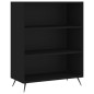 vidaXL Bücherregal Schwarz 69,5x32,5x90 cm Holzwerkstoff vidaXL Bücherregal Schwarz 69,5x32,5x90 cm Holzwerkstoff