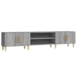 vidaXL TV-Schrank Grau Sonoma 180x31,5x40 cm Holzwerkstoff