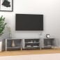vidaXL TV-Schrank Grau Sonoma 180x31,5x40 cm Holzwerkstoff vidaXL TV-Schrank Grau Sonoma 180x31,5x40 cm Holzwerkstoff
