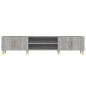vidaXL TV-Schrank Grau Sonoma 180x31,5x40 cm Holzwerkstoff vidaXL TV-Schrank Grau Sonoma 180x31,5x40 cm Holzwerkstoff