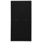 vidaXL Büroschrank Schwarz 90x40x180 cm Stahl vidaXL Büroschrank Schwarz 90x40x180 cm Stahl