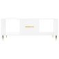 vidaXL Couchtisch Weiß 102x50x40 cm Holzwerkstoff vidaXL Couchtisch Weiß 102x50x40 cm Holzwerkstoff