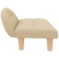 Hundebett Creme 70x52x30 cm Stoff Hundebett Creme 70x52x30 cm Stoff