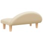 Hundebett Creme 70x52x30 cm Stoff Hundebett Creme 70x52x30 cm Stoff