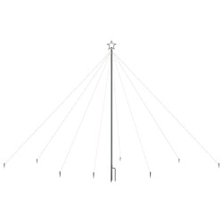 vidaXL LED-Lichterkette Weihnachtsbaum Indoor Outdoor 576 LEDs 3,6 m