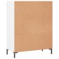 vidaXL Bücherregal Weiß 69,5x32,5x90 cm Holzwerkstoff vidaXL Bücherregal Weiß 69,5x32,5x90 cm Holzwerkstoff