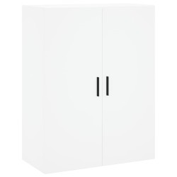 vidaXL Wandschrank Weiß 69,5x34x90 cm