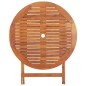 vidaXL Gartentisch Klappbar 90x75 cm Massivholz Akazie vidaXL Gartentisch Klappbar 90x75 cm Massivholz Akazie