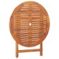 vidaXL Gartentisch Klappbar 90x75 cm Massivholz Akazie vidaXL Gartentisch Klappbar 90x75 cm Massivholz Akazie