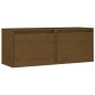 vidaXL Wandschränke 2 Stk. Honigbraun 45x30x35 cm Massivholz Kiefer vidaXL Wandschränke 2 Stk. Honigbraun 45x30x35 cm Massivholz Kiefer