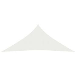 vidaXL Sonnensegel 160 g/m² Weiß 4x5x5 m HDPE