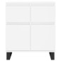 vidaXL Sideboard Weiß 60x35x70 cm Holzwerkstoff vidaXL Sideboard Weiß 60x35x70 cm Holzwerkstoff