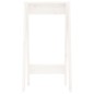 vidaXL Hocker 2 Stk. Weiß 40x40x75 cm Massivholz Kiefer vidaXL Hocker 2 Stk. Weiß 40x40x75 cm Massivholz Kiefer