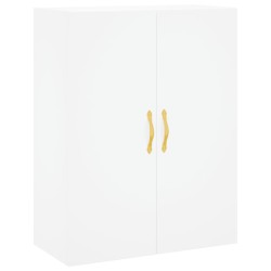 vidaXL Wandschrank Weiß 69,5x34x90 cm