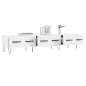 vidaXL TV-Schrank Weiß 150x36x30 cm Holzwerkstoff vidaXL TV-Schrank Weiß 150x36x30 cm Holzwerkstoff