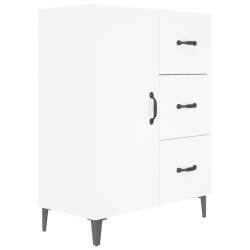 vidaXL Sideboard Weiß 69,5x34x90 cm Holzwerkstoff