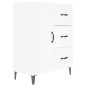 vidaXL Sideboard Weiß 69,5x34x90 cm Holzwerkstoff vidaXL Sideboard Weiß 69,5x34x90 cm Holzwerkstoff