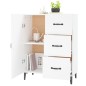 vidaXL Sideboard Weiß 69,5x34x90 cm Holzwerkstoff vidaXL Sideboard Weiß 69,5x34x90 cm Holzwerkstoff