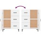 vidaXL Sideboard Weiß 69,5x34x90 cm Holzwerkstoff vidaXL Sideboard Weiß 69,5x34x90 cm Holzwerkstoff