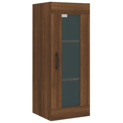 vidaXL Hängeschrank Braun Eichen-Optik 34,5x34x90 cm