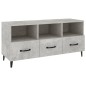 vidaXL TV-Schrank Betongrau 102x35x50 cm Holzwerkstoff vidaXL TV-Schrank Betongrau 102x35x50 cm Holzwerkstoff