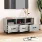 vidaXL TV-Schrank Betongrau 102x35x50 cm Holzwerkstoff vidaXL TV-Schrank Betongrau 102x35x50 cm Holzwerkstoff