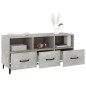vidaXL TV-Schrank Betongrau 102x35x50 cm Holzwerkstoff vidaXL TV-Schrank Betongrau 102x35x50 cm Holzwerkstoff