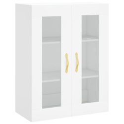vidaXL Wandschrank Weiß 69,5x34x90 cm