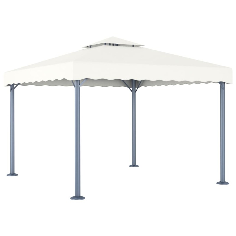 vidaXL Pavillon 300 x 300 cm Creme Aluminium vidaXL Pavillon 300 x 300 cm Creme Aluminium
