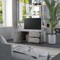 vidaXL TV-Schrank Betongrau 80x34x36 cm Holzwerkstoff vidaXL TV-Schrank Betongrau 80x34x36 cm Holzwerkstoff