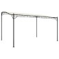vidaXL Markise Creme 4x3 m 180 g/m² Stoff und Stahl vidaXL Markise Creme 4x3 m 180 g/m² Stoff und Stahl