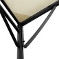 vidaXL Markise Creme 4x3 m 180 g/m² Stoff und Stahl vidaXL Markise Creme 4x3 m 180 g/m² Stoff und Stahl