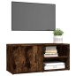 vidaXL TV-Schrank Räuchereiche 80x31,5x36 cm Holzwerkstoff vidaXL TV-Schrank Räuchereiche 80x31,5x36 cm Holzwerkstoff