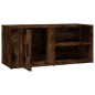 vidaXL TV-Schrank Räuchereiche 80x31,5x36 cm Holzwerkstoff vidaXL TV-Schrank Räuchereiche 80x31,5x36 cm Holzwerkstoff