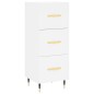 vidaXL Sideboard Weiß 34,5x34x90 cm Holzwerkstoff vidaXL Sideboard Weiß 34,5x34x90 cm Holzwerkstoff