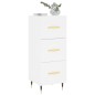 vidaXL Sideboard Weiß 34,5x34x90 cm Holzwerkstoff vidaXL Sideboard Weiß 34,5x34x90 cm Holzwerkstoff