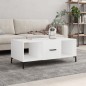 vidaXL Couchtisch Weiß 102x50x40 cm Holzwerkstoff vidaXL Couchtisch Weiß 102x50x40 cm Holzwerkstoff